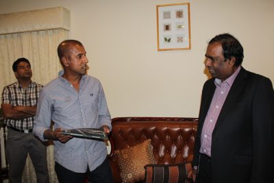 Welcome Vice-Chancellor Prof. Sunanda Madduma Bandara