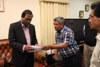 Welcome Vice-Chancellor Prof. Sunanda Madduma Bandara
