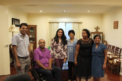 Welcome VC Prof. D M Semasinghe and the team