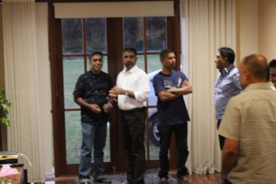 Welcome VC Prof. D M Semasinghe and the team