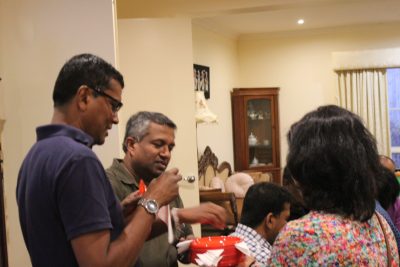 Welcome VC Prof. D M Semasinghe and the team