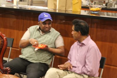 Welcome VC Prof. D M Semasinghe and the team