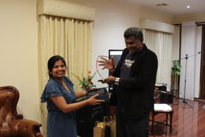 Welcome VC Prof. D M Semasinghe and the team