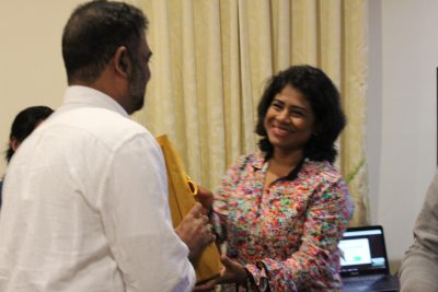 Welcome VC Prof. D M Semasinghe and the team
