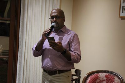 Welcome VC Prof. D M Semasinghe and the team
